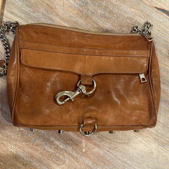 Rebecca Minkoff large Mac leather Bag. Camel colored. - Picture 7 of 16